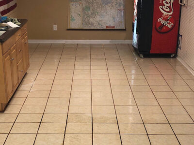 Cleaned Tile Floor